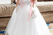 Flowergirl Dress and matching bag Age 5