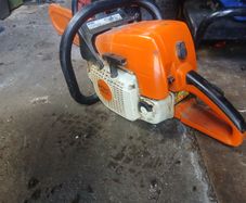 Stihl 390 chainsaw
