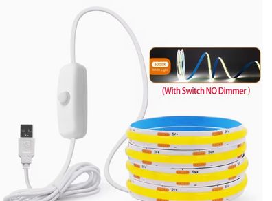 5M COB LED Light Strip High brightness light