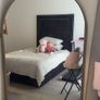 Wide Metal Arch Mirror - Gold Image 3