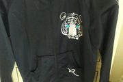 Black Rocawear zip up jacket.
