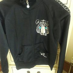 Black Rocawear zip up jacket.