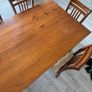 Wooden table & 6 chairs Image 4