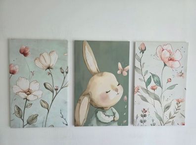 3 kids canvas