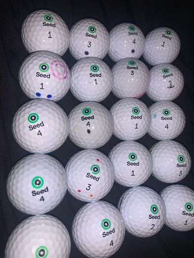 20 Seed SD-02 golf balls