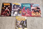 The walking dead and wonder woman comics