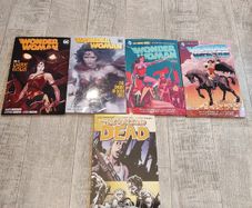 The walking dead and wonder woman comics