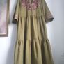 Monsoon East Janelle Cord Dress Size Uk 16 Image 5