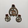 antique Horse medallions Image 7