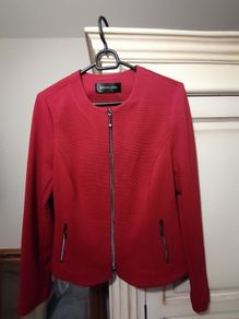 Barbara Lebek red jacket UK 12