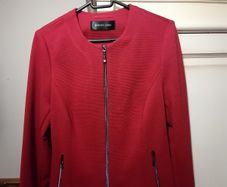 Barbara Lebek red jacket UK 12