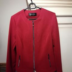 Barbara Lebek red jacket UK 12