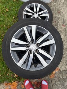 Peugeot 308 16 Genuine AlloyWheelswithTyres