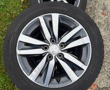 Peugeot 308 16 Genuine AlloyWheelswithTyres