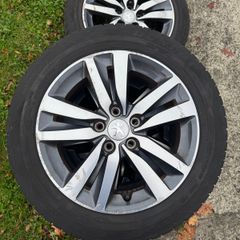 Peugeot 308 16 Genuine AlloyWheelswithTyres