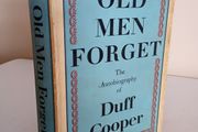 Old Men Forget: The Autobiography of Duff Cooper (Viscount Norwich) (RB214)
