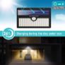 78 LED Solar Motion Sensor Security Lights - Solar Powered Lights Waterproof Wireless Wall Lights Solar Lamps with 3 Intelligent Modes for Outside(2 Pack) Image 2