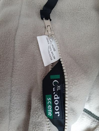 Reversible fleece waistcoat (Adult XL size)