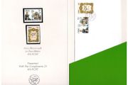 1993 Ireland Gaelic League An Post "Ministerial Pack" include Mint Never Hinged stamp set and first day cover