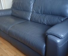 Leather couch