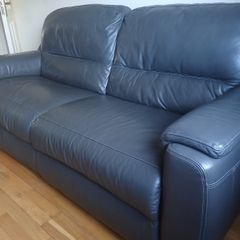 Leather couch