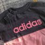0-3m, Addias Baby Tracksuit Top and Leggings Image 4