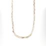 Vintage Italian Designer Milor Sterling Silver Multistrand Chain Image 4