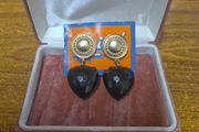 Vintage Heart Earrings