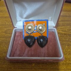 Vintage Heart Earrings