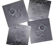 Lunar Moon Baseplate 32x32 Dots LEGO-Compatible 10x10 Inch