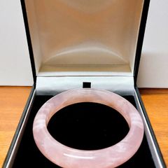 Pink Jade Child's Bangle