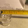 Celtic Cross Glass Holy Water Roman Catholic Font / Votive Candle Holder Image 3