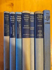 Teach Your Self Books X 7 Vintage 1950s-60s Hardback In Good Condition.