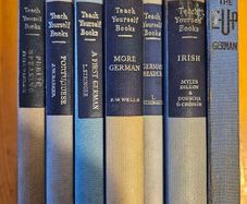 Teach Your Self Books X 7 Vintage 1950s-60s Hardback In Good Condition.