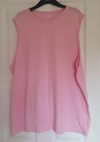 Mens vest t-shirt 3xl