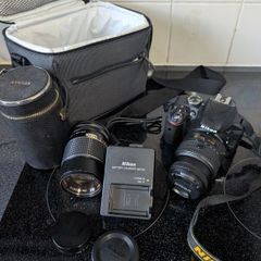 Nikon D3300 DSLR Bundle  ONLY 86 Shutter Actuations