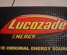 Large Lucozade Bar Runner Pub Mat 55cm