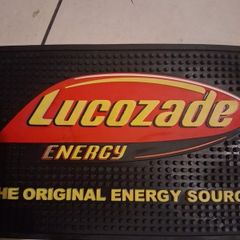 Large Lucozade Bar Runner Pub Mat 55cm