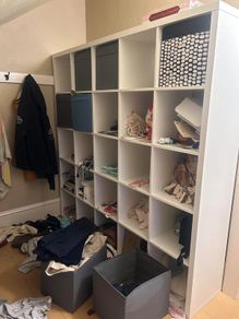 ikea kallax shelving unit 5 x 5