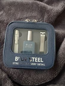 14 day manicure blue steel strengthen every detail set
