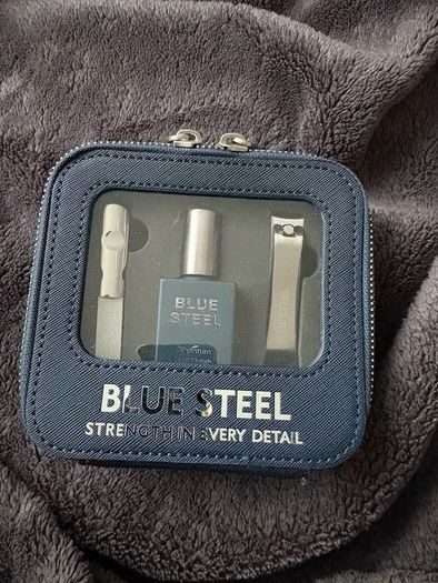 14 day manicure blue steel strengthen every detail set