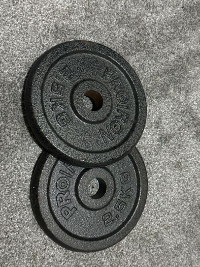 Pro Iron 2x2.5kg Weight Plates