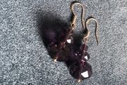 Sterling silver drop earrings