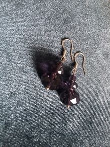 Sterling silver drop earrings