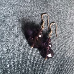 Sterling silver drop earrings