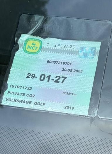 Volkswagen Golf 2019