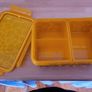 Leopard print orange lunch box Image 2