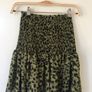 Skirt green leopard print Image 3