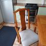 Solid table and 6 chairs Image 3