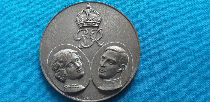 GEORGE VI Medal, The marriage of George VI to Elisabeth Bowes-Lyon